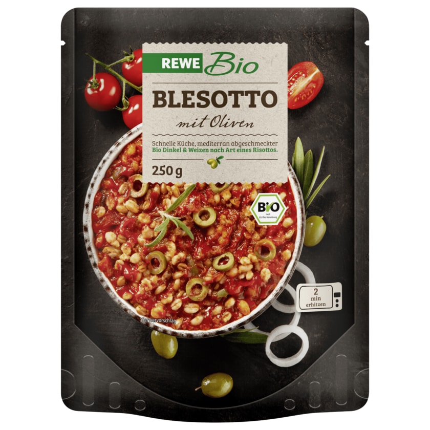 REWE Bio Blesotto mit Oliven 250g